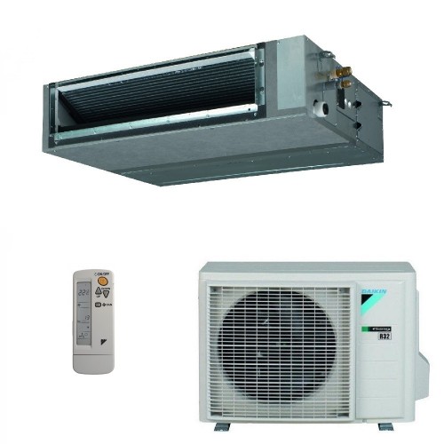 Daikin Mono Split Kanal 18000 Btu FBA50A9 RXM50R Klimaanlagen mit Fernbedienung R-32 Mittlere Prävalenz FBA50A9+BRC4C65+RXM50R
