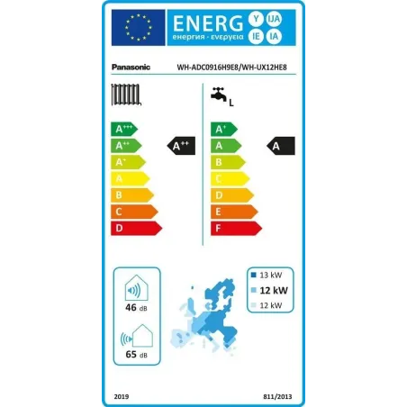 Panasonic Aquarea T-CAP Wärmepumpe KIT-AXC12HE8 12 kW 400 v R410-a Kombi-Hydromodul Generation H dreiphasig KIT-AXC12HE8