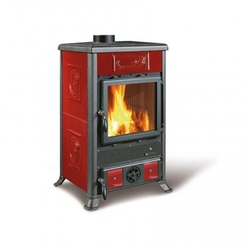 Nordica Rossella R1 BII Bordeaux 8.8 kW Holzöfen 7112150 A Metall Nord-Extra-7112150