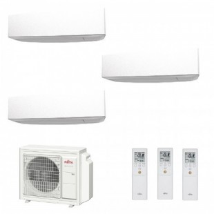 Fujitsu Trio Split KE WiFi 7+7+9 AOYG18KBTA3 ASYG07KETF ASYG07KETF ASYG09KETF Klimaanlage Weiß R-32 Klimaanlage ASYG-KE-7+7+9...