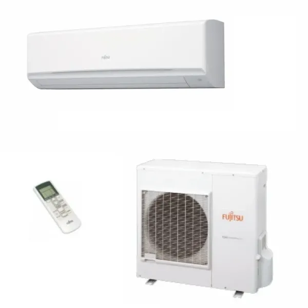 Fujitsu Mono Split 36000 Btu Serie KM Large ASYH36KMTB AOYH36KMTB Klimaanlage Wand 9.4 kW R-32 Weiß WiFi Optional ASYH36KMTB+...