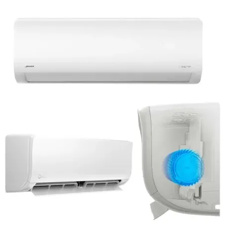 Midea Duo Split 9+18 Btu Xtreme Pro GREEN M3OA-27HFN8-Q MSAGBU-09HRFN8/GR MSAGCU-18HRFN8/GR Klimaanlagen R-32 WiFi 2.5+5.0 kW...