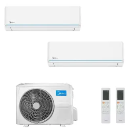 Midea Duo Split 9+18 Btu Evolution M3OA-27HFN8-Q MSAGXAU-09HRDN8 MSAGXCU-18HRFN8 Klimaanlagen R-32 WiFi 2.5+5.0 kW Evolution ...