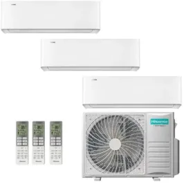 Klimaanlagen Hisense Trio Split 12+12+12 Energy PRO X 3AMW72U4RJC