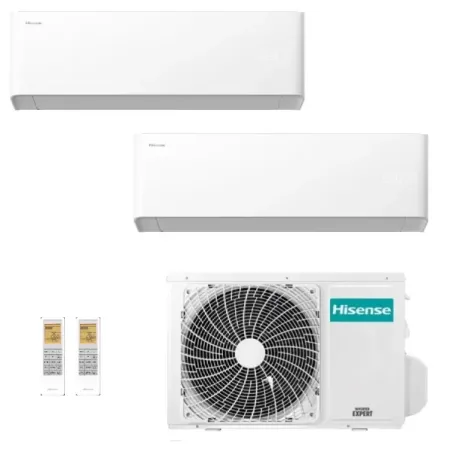 Klimaanlagen Hisense Duo Split 12+12 UNI HB 3AMW72U4RJC