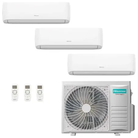 Klimaanlagen Hisense Trio Split 12+18+18 Hi Comfort 4AMW105U4RAA