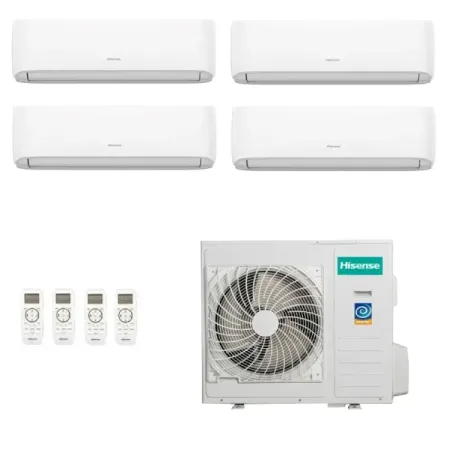 Hisense Quadri Split 7+9+9+12 Hi Comfort 4AMW105U4RAA