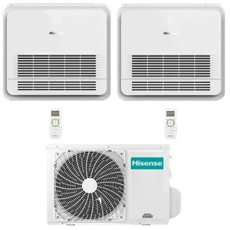 Klimaanlagen Hisense Duo Split 12+12 Btu Console 3AMW62U4RJC