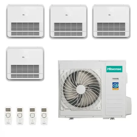 Klimaanlagen Hisense Quadri Split 9+9+18+18 Console 4AMW105U4RAA