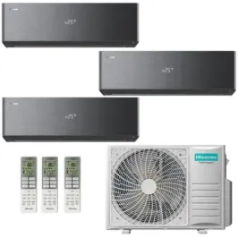Klimaanlagen Hisense Trio Split 12+18+18 Energy PRO X 4AMW105U4RAA