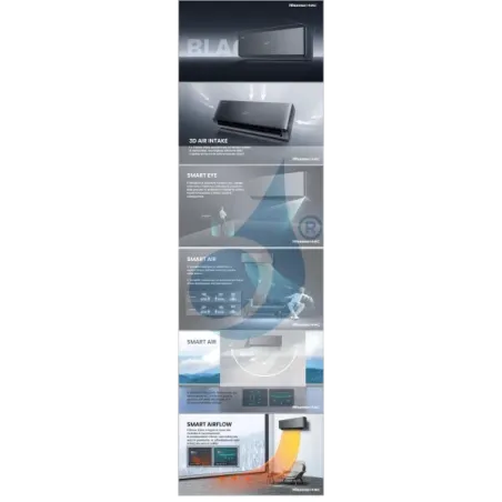 Klimaanlagen Hisense Inneneinheit 9000 Btu Serie Energy PRO X