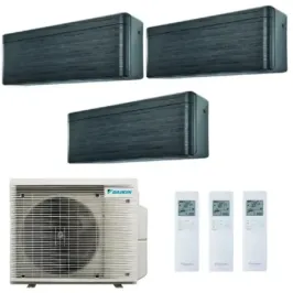 Klimaanlagen Daikin Trio Split 9+9+18 Stylish Blackwood 3MXM68A9