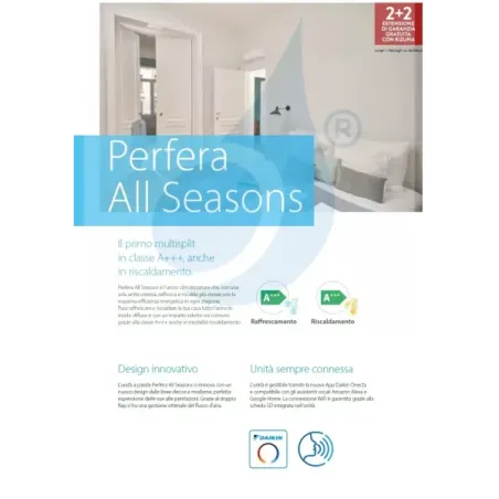 Daikin Quadri Split 5+5+12+12 Perfera All Seasons 4MXM80A9