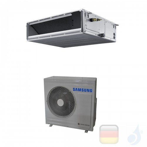 Samsung Gewerbeklimaanlagen Mono Split Kanaleinbaugeräte Mittlere Prävalenz 24000 Btu Einzelphase 7.1 kW A++ A+ Gas R-32 220v...