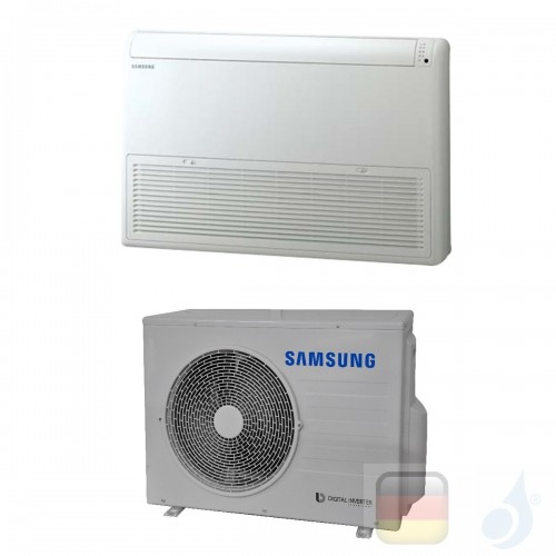 Samsung Gewerbeklimaanlagen Mono Split Decke-Fußboden 18000 Btu Einzelphase 5.2 kW WiFi Optional A++ A Gas R-32 220v AC052RNC...