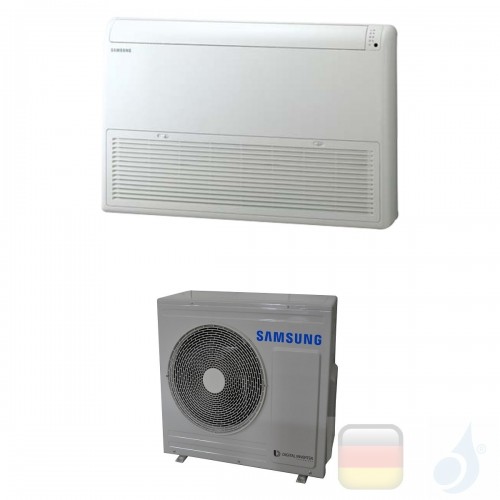 Samsung Gewerbeklimaanlagen Mono Split Decke-Fußboden 24000 Btu Einzelphase 7.1 kW WiFi Optional A+ A Gas R-32 220v AC071RNCD...