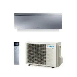 Klimaanlagen Daikin Mono Split FTXJ25AS9 RXJ25A9 Emura 3 Silbernen