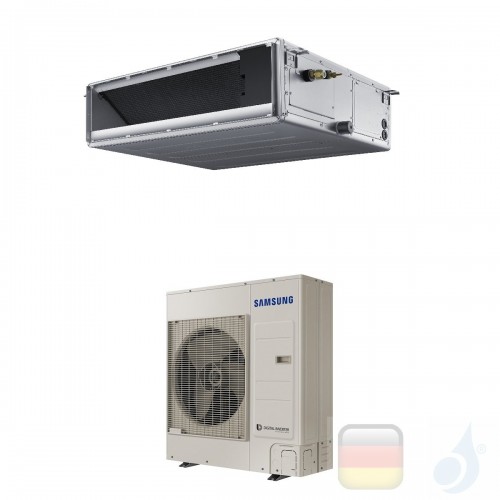 Samsung Gewerbeklimaanlagen Mono Split Mittlere Prävalenz Hohe Effizienz  Gas R-410A 34000 Btu Einzelphase 10.0 kW A+ A+ AC10...