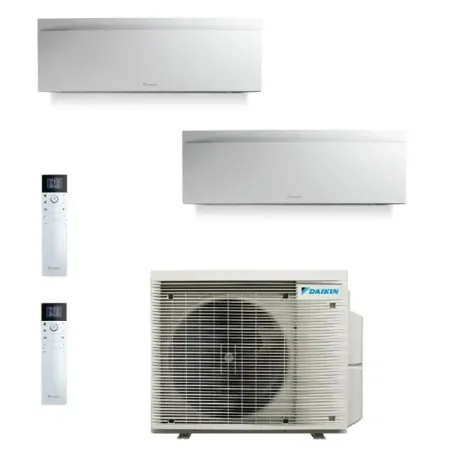 Klimaanlagen Daikin Duo Split FTXJ25AW9 FTXJ50AW9 2MXM50A9 Emura