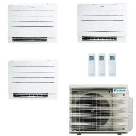 Klimaanlagen Daikin Trio Split 7+7+12 FVXM-B Weiß 3MXM52A9
