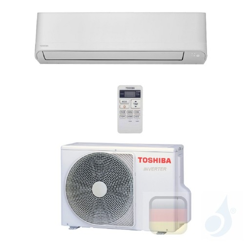 Toshiba Klimaanlagen Mono Split Wand Serie Seiya 18000 Btu R-32 WiFi Optional RAS-18J2KVG-E RAS-18J2AVG-E A++ A+ 5.0 kW RAS-1...