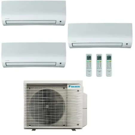 Klimaanlagen Daikin Trio Split 7+7+7 Comfora Weiß 3MXM40A9