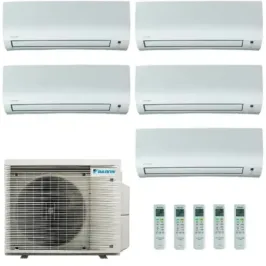 Klimaanlagen Daikin Penta 7+7+7+7+9 Comfora FTXP 5MXM90A9