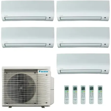 Klimaanlagen Daikin Penta 9+9+9+9+9 Comfora FTXP 5MXM90A9