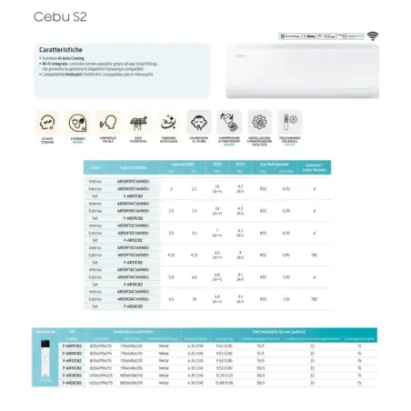 Samsung Mono Split 24000 Btu AR50F24C1AHNEU AR50F24C1AHXEU Weiß