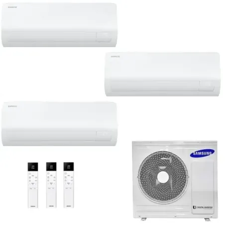Samsung Trio Split 7+9+12 Btu Cebu WI-FI S2 AJ068TXJ3KG/EU