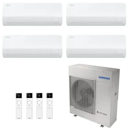 Samsung Quadri Split 7+9+12+12 Btu Cebu WI-FI S2 AJ080TXJ4KG/EU