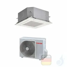 Toshiba Klimaanlagen Mono Split Kassettengerät 4 Luftauslässe 60x60 18000 Btu R-32 RAV-RM561MUT-E RAV-GM561ATP-E A+ A+ 5.0 kW... 2