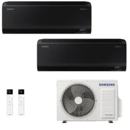 Samsung Duo Split 9+12 Btu Windfree Black AJ050TXJ2KG/EU