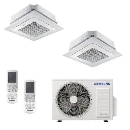 Samsung Duo Split 12+12 Btu 4 Vie Mini WindFree AJ050TXJ2KG/EU