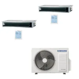 Samsung Duo Split 9+9 Btu Geringe/Mittlere Prävalenz AJ050TXJ2KG/EU