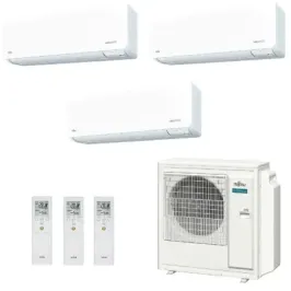Klimaanlage Fujitsu Trio Split 12+12+12 KGTG WiFi AOEG36KBTA5