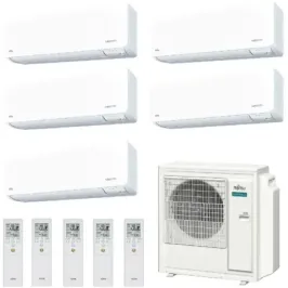 Klimaanlage Fujitsu Penta Split 7+7+7+7+7 KGTG AOEG36KBTA5