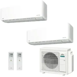 Klimaanlage Fujitsu Duo Split 12+12 KMCG AOEG24KBCA3 Wand WiFi