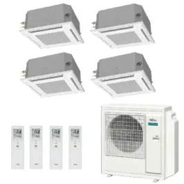 Klimaanlage Fujitsu Quadri Split 9+9+15+15 Kassettengerät AOEG36KBTA5