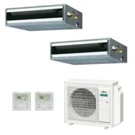 Klimaanlage Fujitsu Duo Split 9+18 Kanalisierbar AOEG24KBCA3