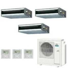 Klimaanlage Fujitsu Trio Split 18+18+18 KL-Kanal AOEG36KBTA5