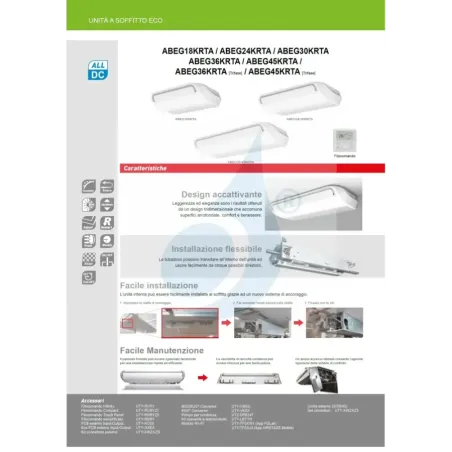 Fujitsu Mono Split 18000 Btu ABEG18KRTA AOEG18KATA 220v