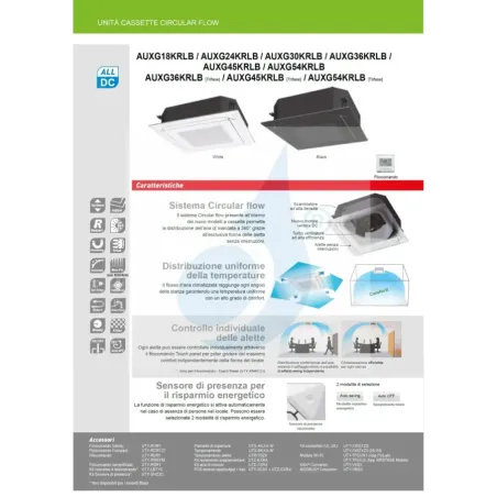 Fujitsu Mono Split 45000 Btu AUXG45KRLB AOEG45KBTB 220v Schwarz