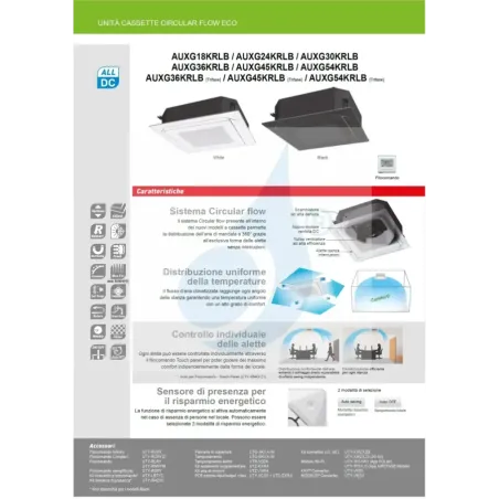 Fujitsu Mono Split 18000 Btu AUXG18KRLB AOEG18KATA 220v Schwarz