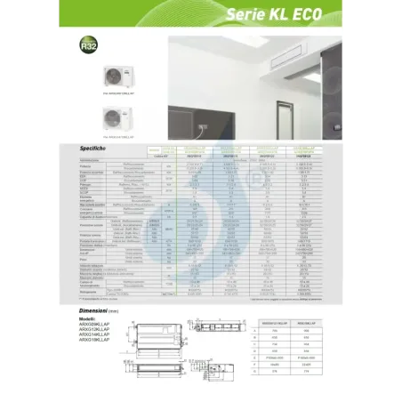 Fujitsu Mono Split 18000 Btu ARXG18KLLAP AOEG18KATA 220v