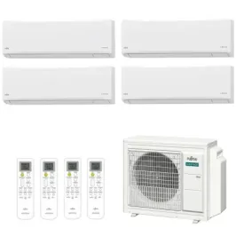 Fujitsu Quadri Split 9+9+9+12 KN WiFi AOEG30KBTA4 Weiß