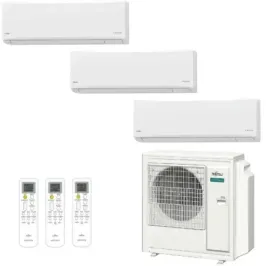Klimaanlage Fujitsu Trio Split 12+12+12 KN WiFi AOEG36KBTA5