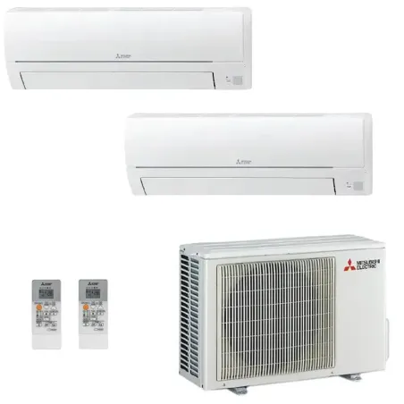 Klimageräte Mitsubishi Duo Split 9+15 Btu Weiß MXZ-2HA50VF2