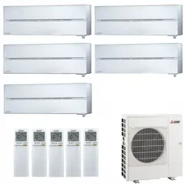 Mitsubishi Penta Split 9+9+9+9+9 Weiß Strahlend MXZ-5F102VF2