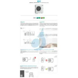 Mitsubishi Außengerät 34000 Btu Serie MXZ-F-VF MXZ-5F102VF2 2